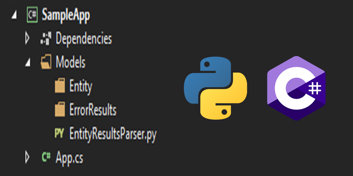maintaining c# projects with python
